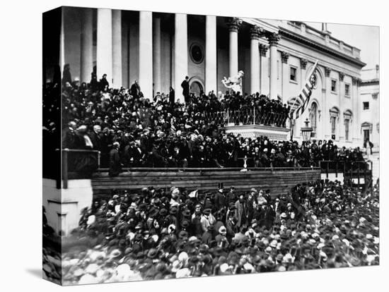 Second Inauguration of President Abraham Lincoln-null-Stretched Canvas