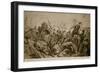 Second Lieutenant G.H. Woolley's Heroic Defence of 'Hill 60' with a Handful of Men-Richard Caton Woodville-Framed Giclee Print