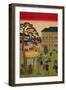 Second National Industrial Exhibition at Ueno Park No.1-Ando Hiroshige-Framed Art Print