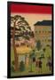 Second National Industrial Exhibition at Ueno Park No.1-Ando Hiroshige-Framed Art Print