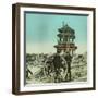 Second Opium War (1857-1860), Cannon on the Ramparts of the Takou Fort in Tang Kho-Leon, Levy et Fils-Framed Photographic Print