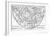 Second Part of the Star Chart of the Northern Celestial Hemisphere Showing Constellations, 1747-null-Framed Giclee Print