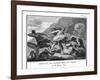 Second Punic War: Hannibal Defeats Scipio Near Ticino-Augustyn Mirys-Framed Art Print