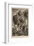 Second Punic War: Hannibal Descends into Italy after Crossing the Alps with His Elephants-Sanesi-Framed Photographic Print