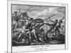 Second Punic War Scipio Africanus Defeats Hannibal at Zama in North Africa-Augustyn Mirys-Mounted Art Print