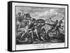 Second Punic War Scipio Africanus Defeats Hannibal at Zama in North Africa-Augustyn Mirys-Framed Stretched Canvas