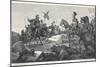 Second Punic War Scipio Africanus Meets Hannibal Before Defeating Him at Zama in North Africa-Hermann Vogel-Mounted Photographic Print