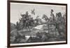 Second Punic War Scipio Africanus Meets Hannibal Before Defeating Him at Zama in North Africa-Hermann Vogel-Framed Photographic Print