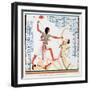 Second Scene on the Southern Wall of the Interior of the Great Temple at Abu Simbel, 1888-A Racinet-Framed Giclee Print