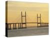 Second Severn Bridge, Avon, England, United Kingdom, Europe-Rainford Roy-Stretched Canvas