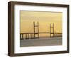 Second Severn Bridge, Avon, England, United Kingdom, Europe-Rainford Roy-Framed Photographic Print