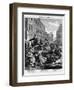 Second Stage of Cruelty, 1751-William Hogarth-Framed Giclee Print