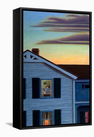 Second Story, 2009-David Arsenault-Framed Stretched Canvas