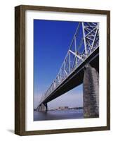 Second Street Bridge, Louisville, Kentucky, USA-null-Framed Photographic Print