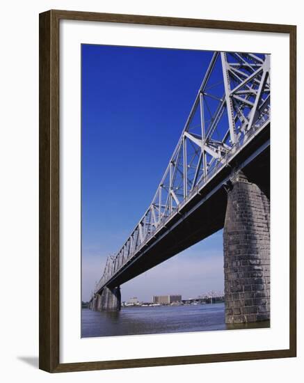 Second Street Bridge, Louisville, Kentucky, USA-null-Framed Photographic Print