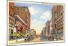 Second Street, Davenport, Iowa-null-Mounted Art Print