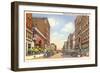 Second Street, Davenport, Iowa-null-Framed Art Print