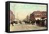 Second Street, Kalispell, Montana-null-Framed Stretched Canvas