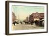 Second Street, Kalispell, Montana-null-Framed Art Print