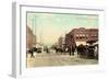 Second Street, Kalispell, Montana-null-Framed Art Print