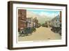 Second Street, Livingston, Montana-null-Framed Art Print