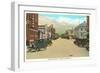 Second Street, Livingston, Montana-null-Framed Art Print