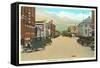 Second Street, Livingston, Montana-null-Framed Stretched Canvas