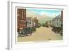 Second Street, Livingston, Montana-null-Framed Art Print