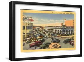 Second Street, Tijuana, Mexico-null-Framed Art Print