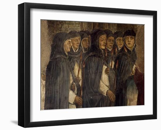 Second Transfer of the Relics of Saint Ercolano-Benedetto Bonfigli-Framed Giclee Print