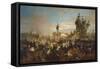 Second War of Independence, Battle of Magenta, 4 June 1859-Girolamo Induno-Framed Stretched Canvas