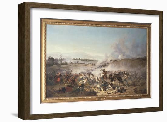 Second War of Independence, Battle of Palestro, May 31, 1859-Emilio Longoni-Framed Giclee Print