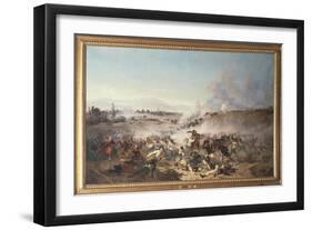 Second War of Independence, Battle of Palestro, May 31, 1859-Emilio Longoni-Framed Giclee Print