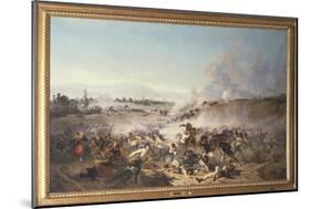 Second War of Independence, Battle of Palestro, May 31, 1859-Emilio Longoni-Mounted Giclee Print