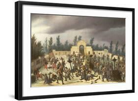 Second War of Independence, Episode of the Battle of Solferino, 24 June 1859-null-Framed Giclee Print