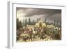 Second War of Independence, Episode of the Battle of Solferino, 24 June 1859-null-Framed Giclee Print