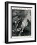 Second Wave of French Troops in German Trenches, WW1-Paul Thiriat-Framed Art Print