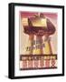 Second World War - Propaganda Poster for Japanese Artillery-null-Framed Giclee Print