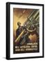 Second World War, Propaganda Poster for Recruitment of Army Soldiers-null-Framed Giclee Print