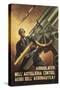 Second World War, Propaganda Poster for Recruitment of Army Soldiers-null-Stretched Canvas