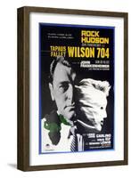 Seconds, (aka Wilson 704), Finnish Poster, Rock Hudson, 1966-null-Framed Art Print