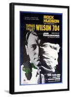 Seconds, (aka Wilson 704), Finnish Poster, Rock Hudson, 1966-null-Framed Art Print