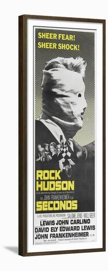 Seconds, US poster, Rock Hudson, 1966-null-Framed Art Print