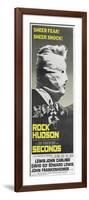 Seconds, US poster, Rock Hudson, 1966-null-Framed Art Print