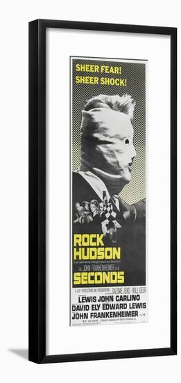 Seconds, US poster, Rock Hudson, 1966-null-Framed Art Print