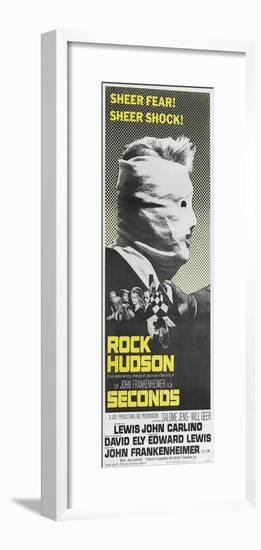 Seconds, US poster, Rock Hudson, 1966-null-Framed Art Print