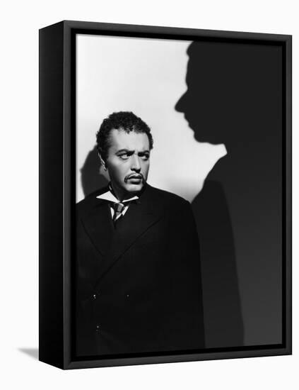 SECRET AGENT, 1936 directed by ALFRED HITCHCOCK Peter Lorre (b/w photo)-null-Framed Stretched Canvas