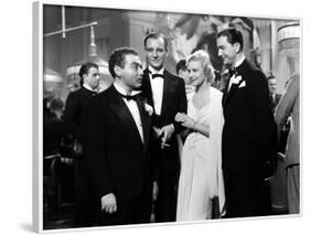 SECRET AGENT, 1936 directed by ALFRED HITCHCOCK Peter Lorre, Robert Young, Madeleine Carroll and Jo-null-Framed Photo