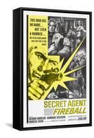 Secret Agent Fireball, 1965-null-Framed Stretched Canvas