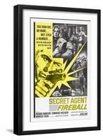 Secret Agent Fireball, 1965-null-Framed Art Print